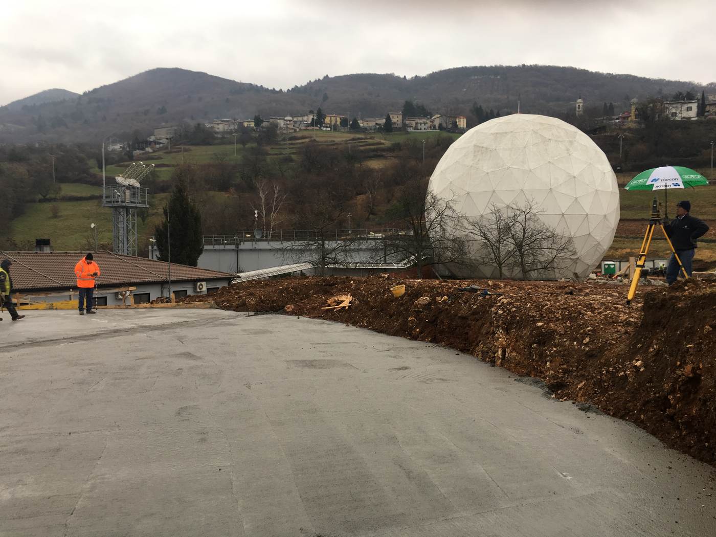 Tracciamenti cantiere Lughezzano (VR)