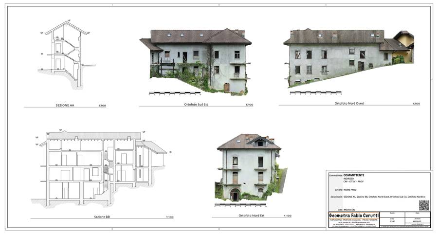 Rilievo Fabbricato Restituzione esterno interno 3