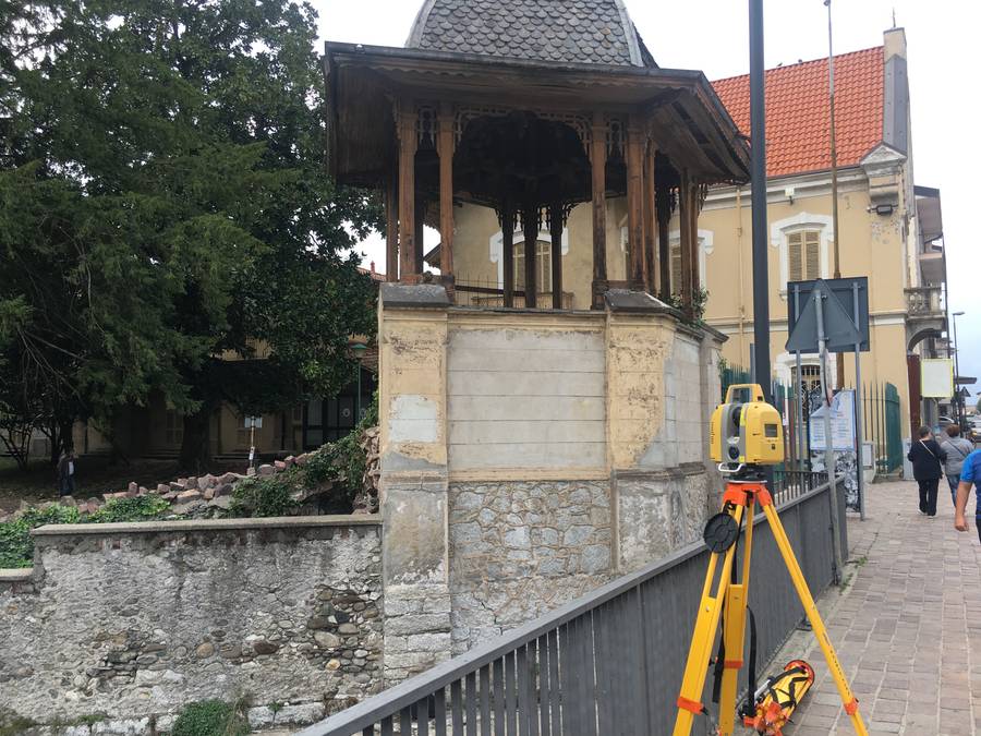 Rilievo LS Chiosco Parco della Resistenza Borgomanero (NO) (in collaborazione con Cattura la Realtà)