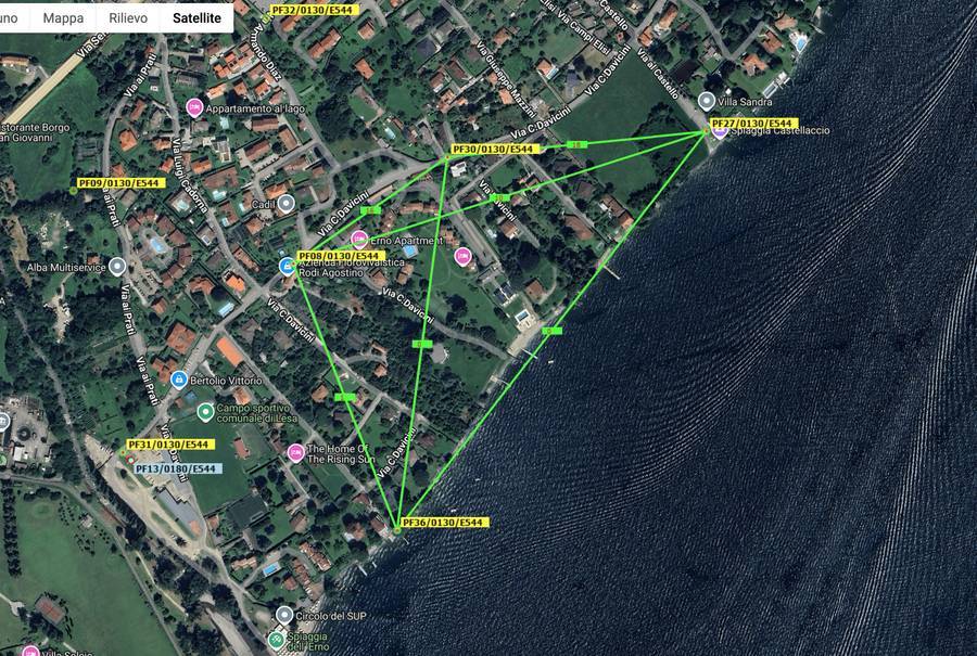 Schema rilievo PF