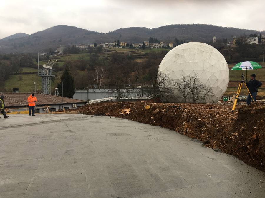 Tracciamenti cantiere Lughezzano (VR)